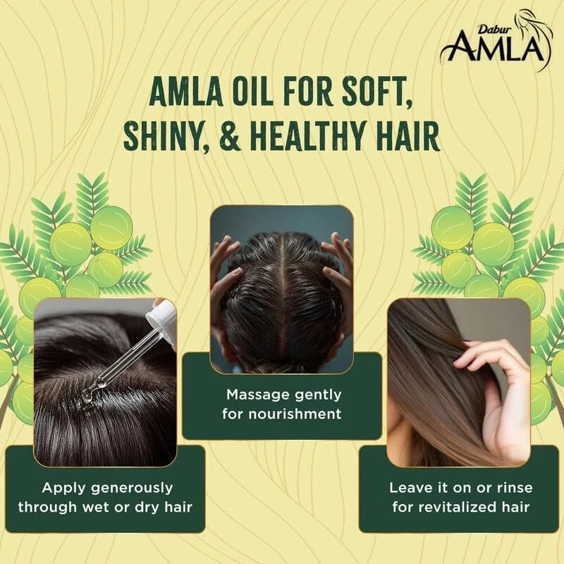 Weightless Amla Hair Oil with 22 Essential Oils - Nourishing 200ml