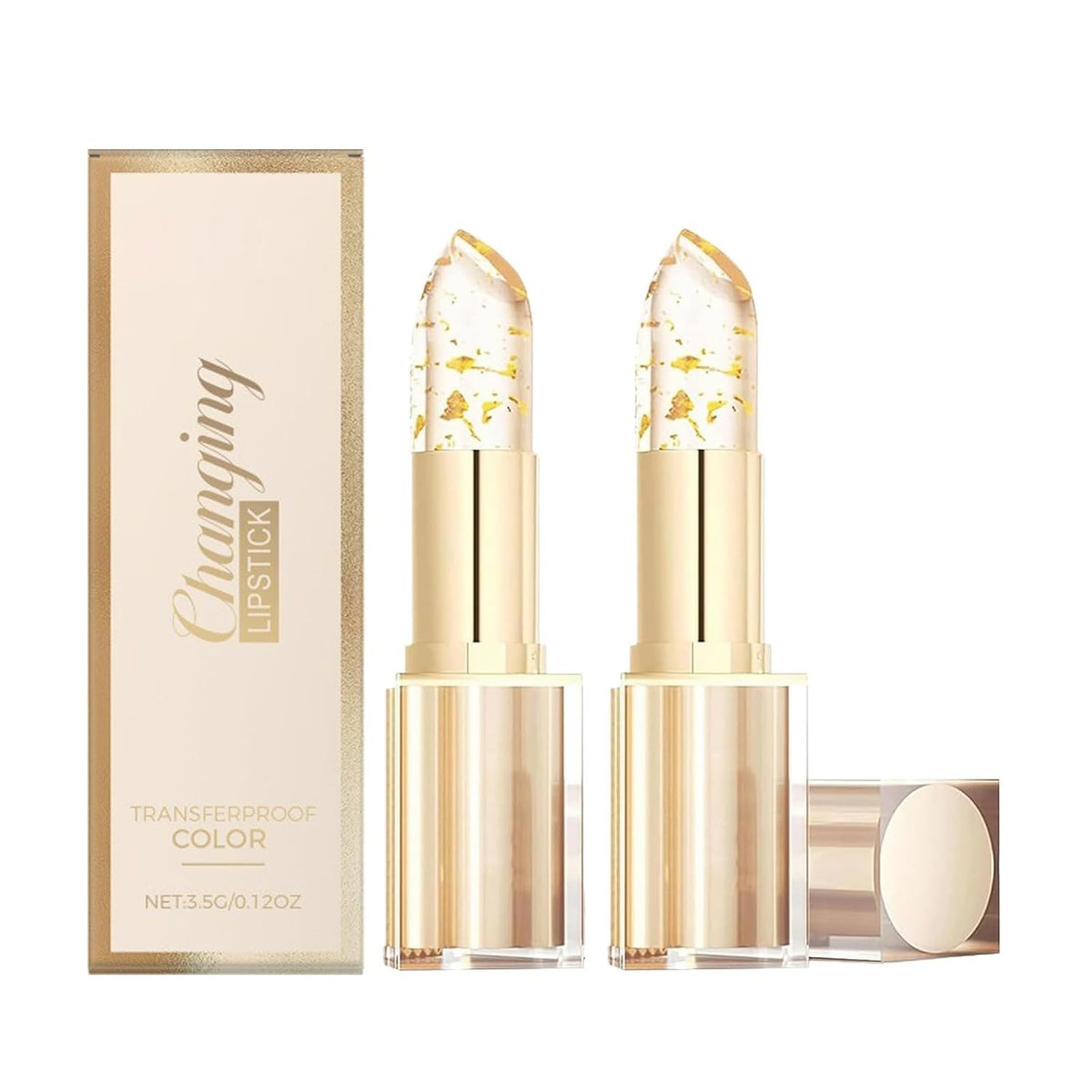 Color Changing Lipstick Set - Hydrating, Personalized Shades for All Skin Tones