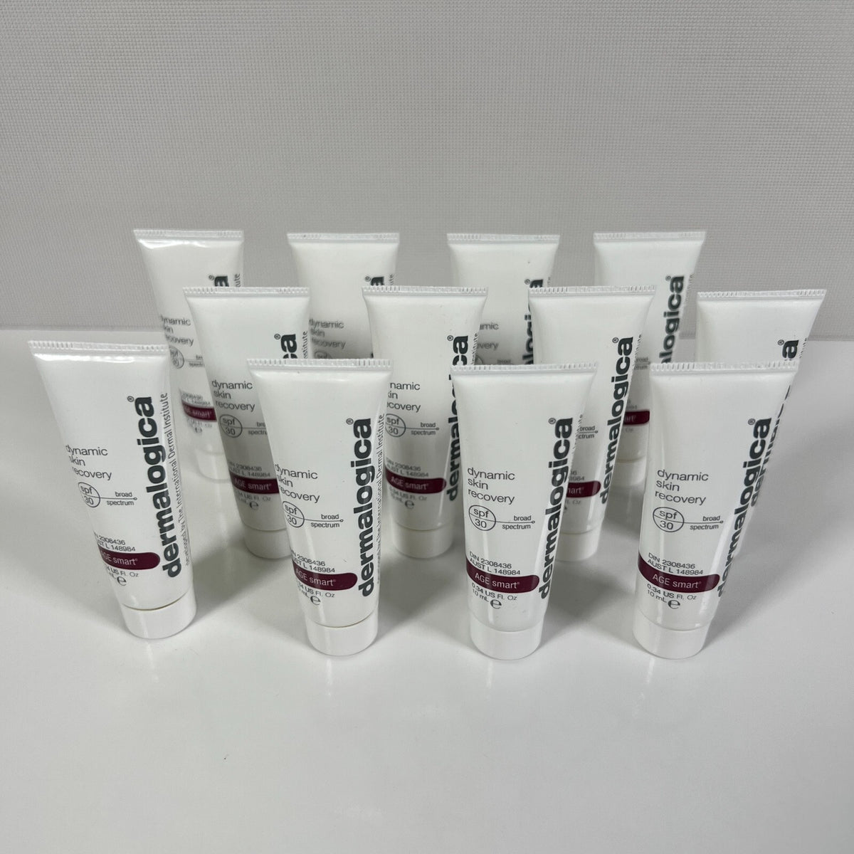 Dermalogica AGE Smart Dynamic Skin Recovery SPF 30 Sample Set - Travel Size 0.34 oz x12