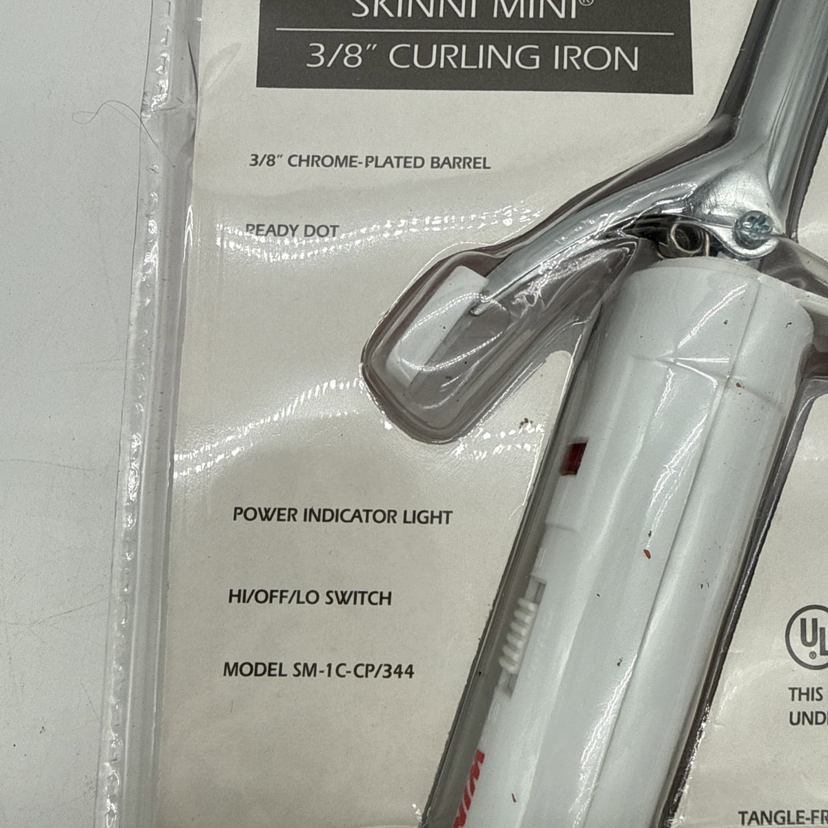 Mini 3/8 Inch Curling Iron for Tight Curls Short Hair - Windmere