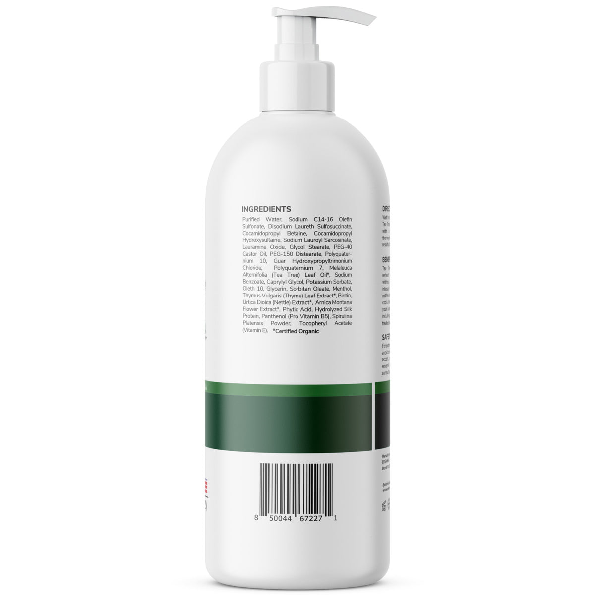 Tea Tree Clarifying Shampoo for Scalp Buildup & Dandruff - 3 Pack