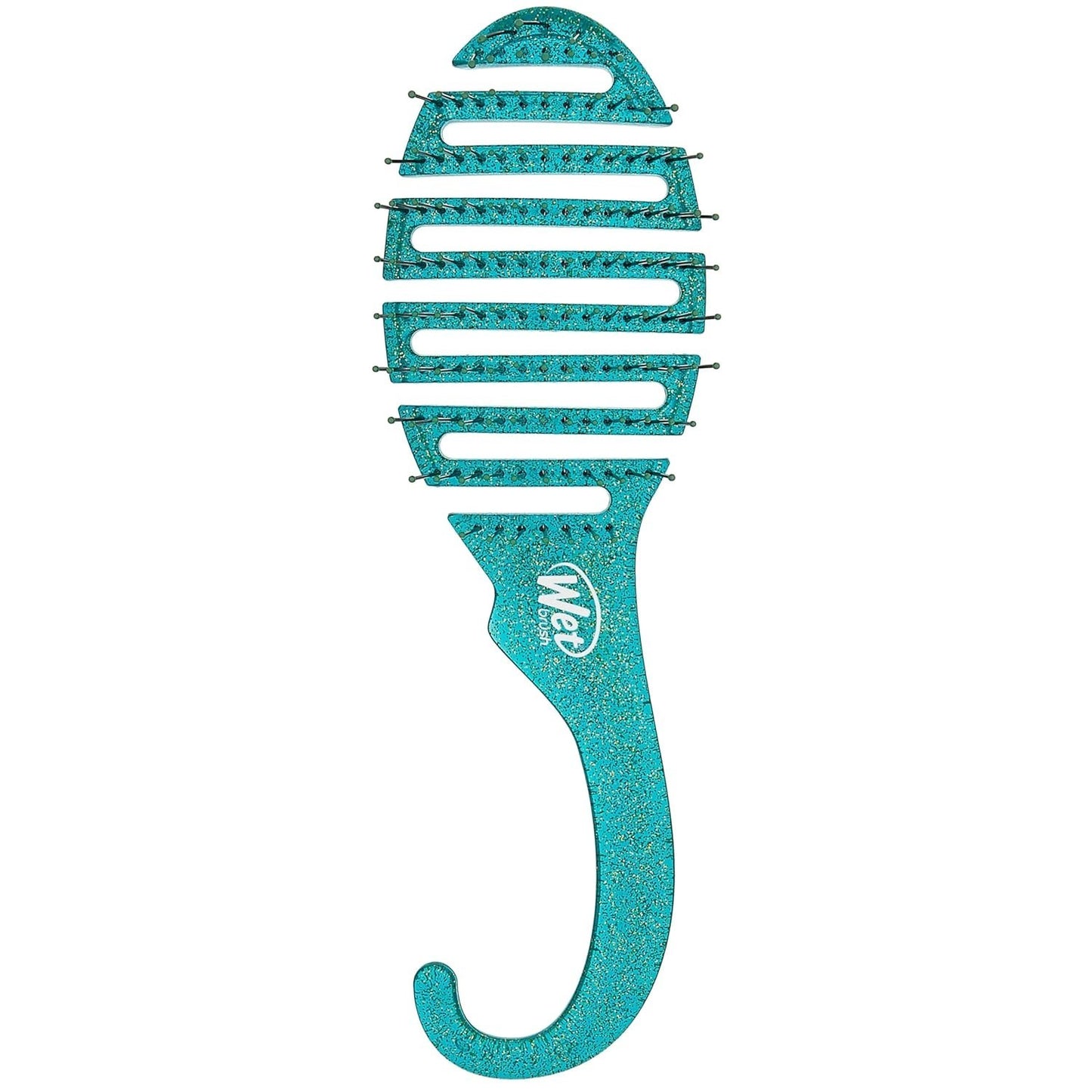 All-in-One Shower Hair Detangler Brush with Glitter - Effortless Knot Removal