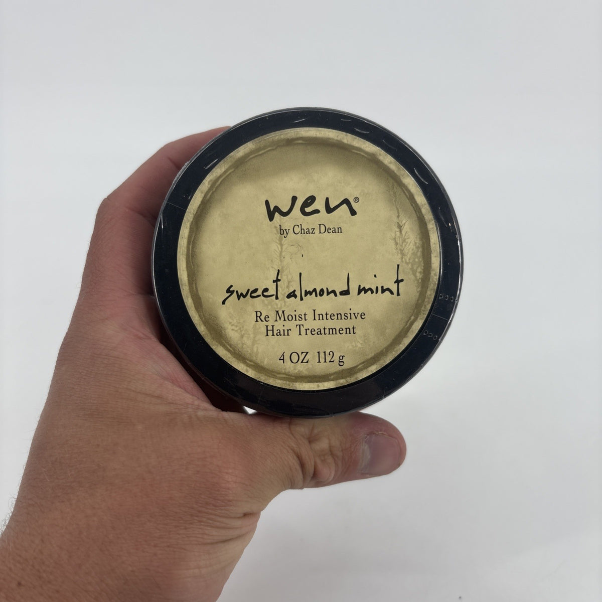 WEN Sweet Almond Mint Re Moist Intensive Hair Treatment 4oz - Hair Repair