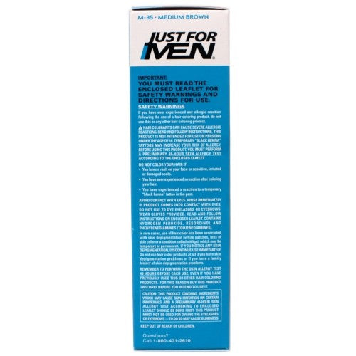 Mustache & Beard Brush-In Color Gel, Medium Brown