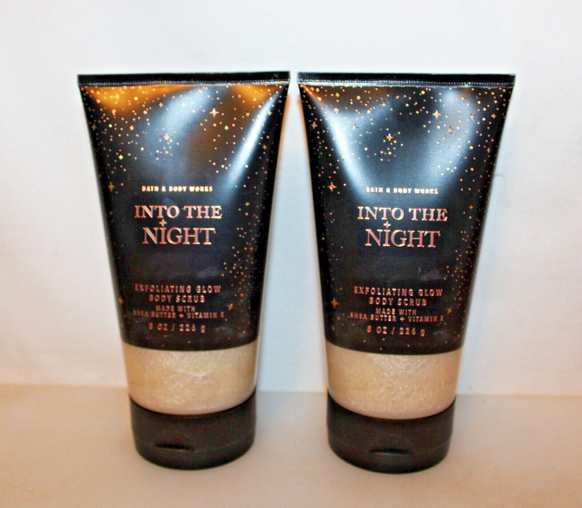 Bath & Body Works Into The Night Exfoliating Body Scrub - 8 Oz Each, Set of 2