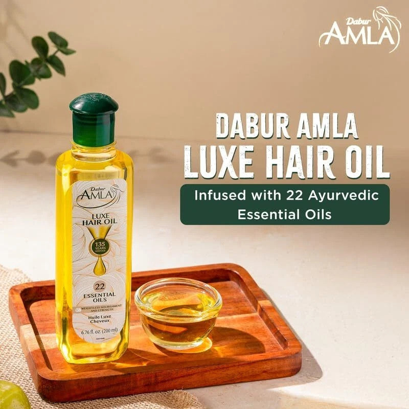 Weightless Amla Hair Oil with 22 Essential Oils - Nourishing 200ml