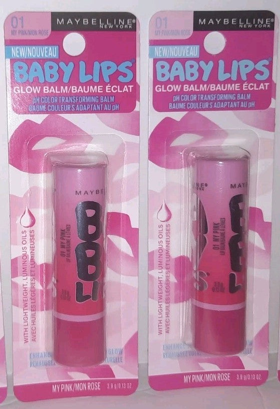 Maybelline Baby Lips Lip Balm Set - Pink Moisturizing Lip Care