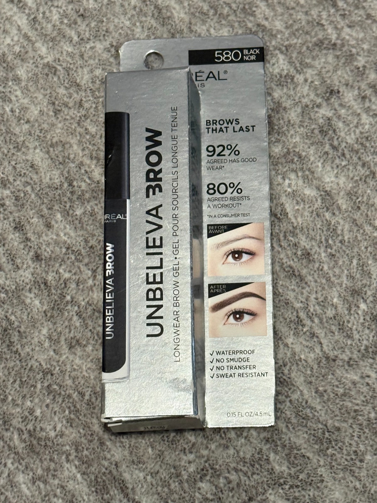 Longwear Brow Gel with Color Choices for Brows - Unbelieva Brow