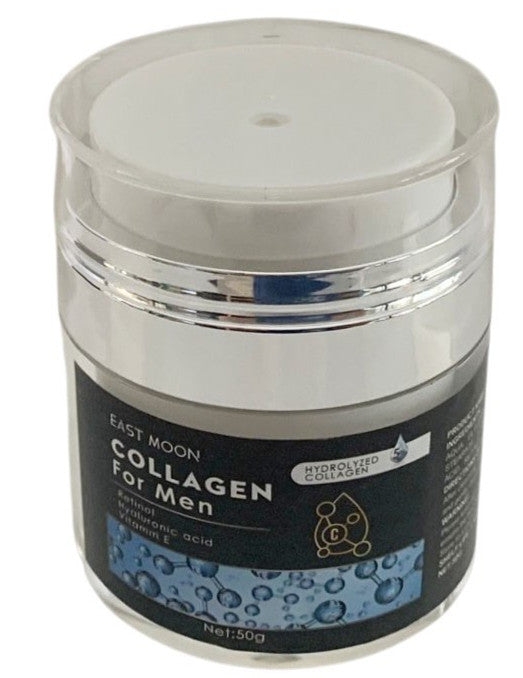 Men's Anti-Aging Collagen Cream with Retinol & Hyaluronic Acid - 1.7oz
