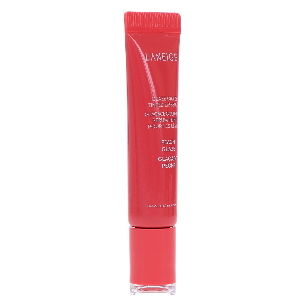 Lip Serum Peach Glaze - Hydrating Lip Gloss with Sun-Kissed Shine