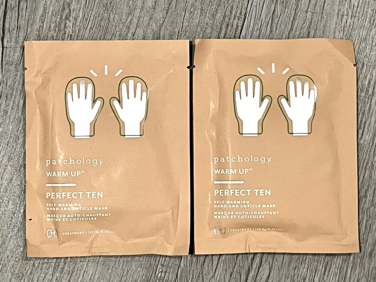 Self-Warming Hand and Cuticle Mask - 2 Pairs for Soft, Nourished Skin