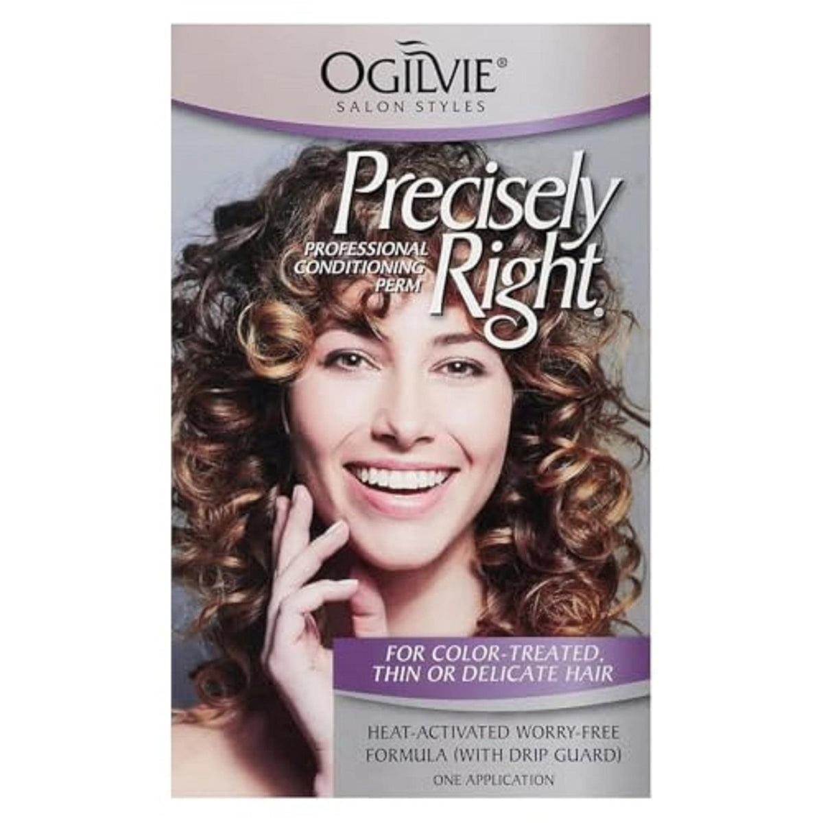 Perm Kit for Curling Hair at Home - Professional Conditioning Perm with Heat Activator