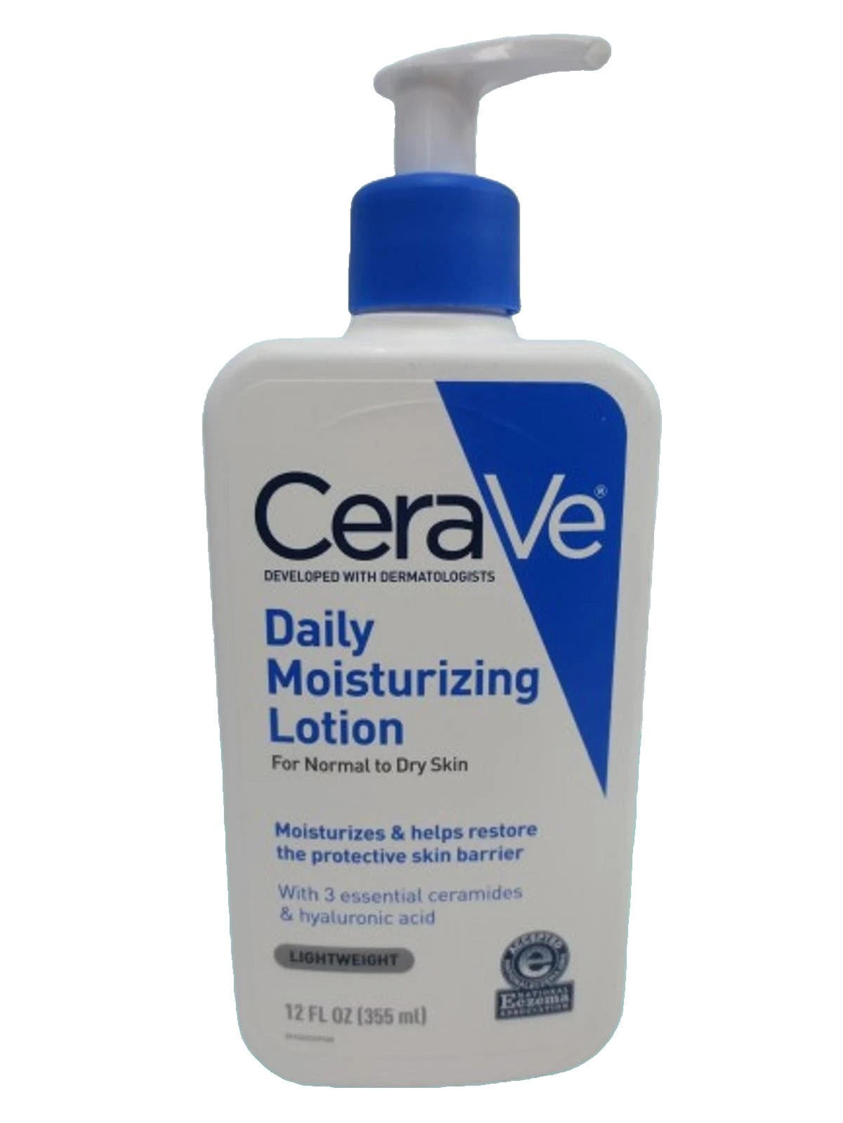 Daily Moisturizing Lotion for Normal to Dry Skin, 12 oz (2-Pack)