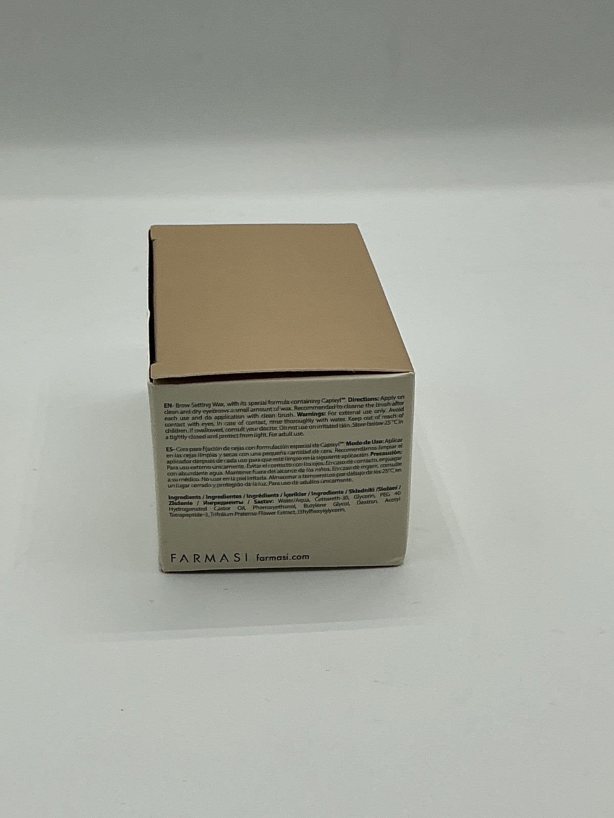 Eyebrow Wax with Natural Nourishing Ingredients - Waterproof & Fragrance-Free 25g