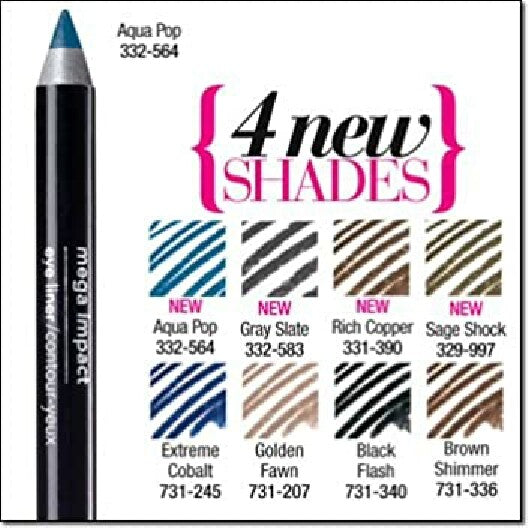Eyeliner Pencil with Multiple Shades - Long-lasting, Precise Makeup Tool
