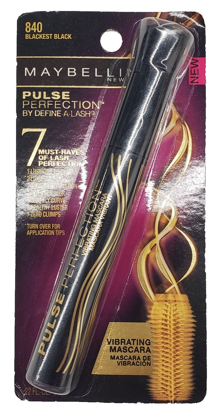 Maybelline Pulse Perfection Lash Mascara - Blackest Black 840