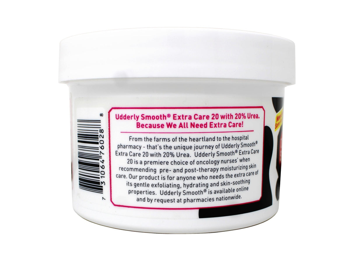 Udderly Smooth Extra Care Hand & Body Cream, 20% Urea, 8 oz