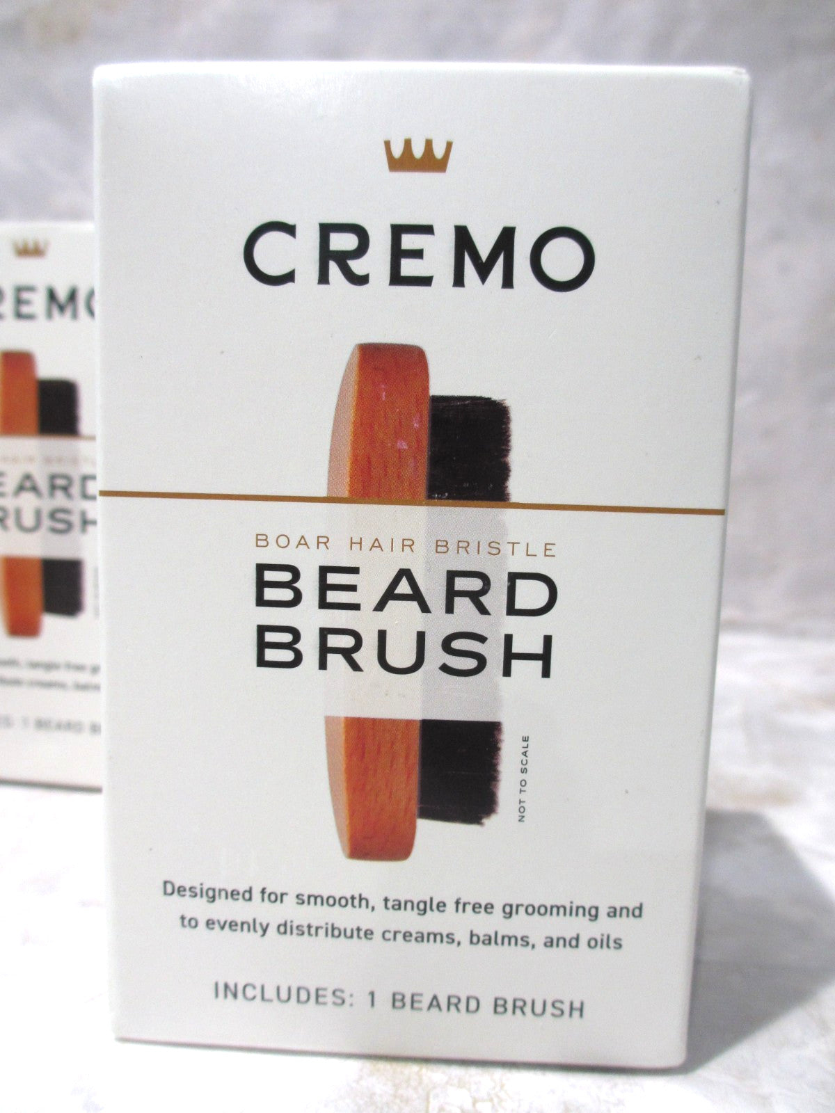 2 Pack Beard Grooming Brushes Boar Bristle Shaving & Hair Care