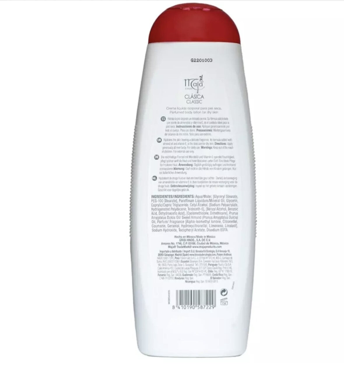 Maja Body Lotion Hidratacion Intensiva13.5 oz