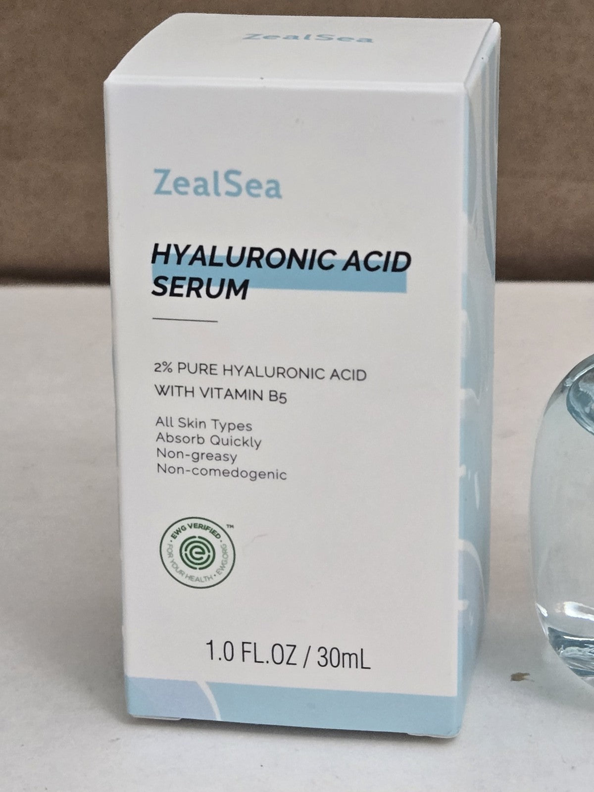 Hyaluronic Acid Serum Face Hydrating 1 Fl Oz - Moisturizing Skin Care