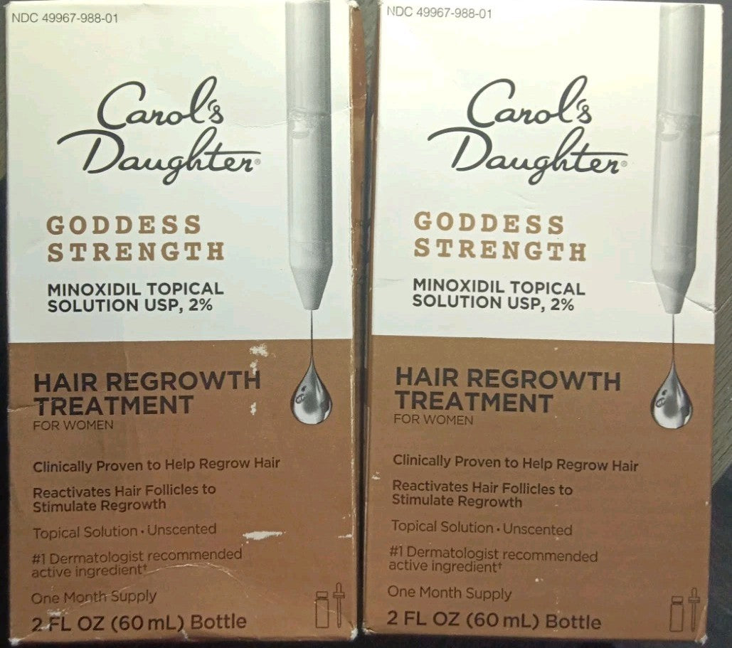 Women's Hair Regrowth Treatment 2% Minoxidil Topical Solution 2oz