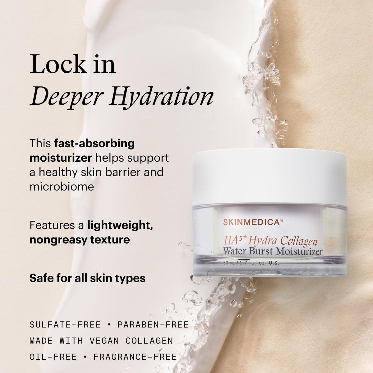 HA5 Hydra Collagen Water Burst Moisturizer 50ml