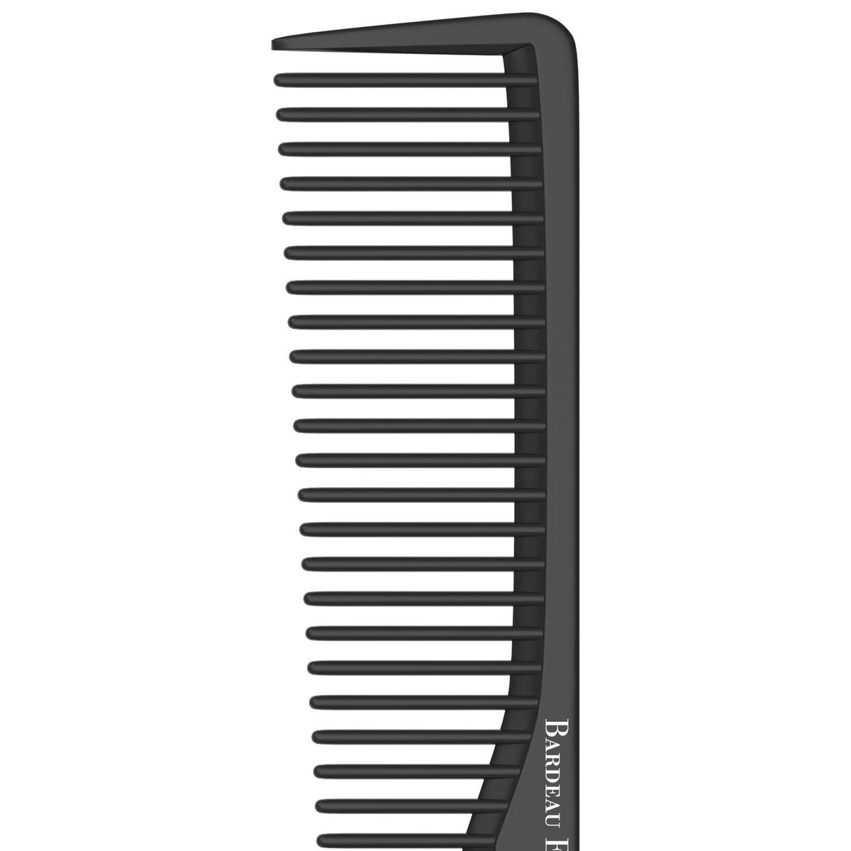7-Inch Carbon Fiber Anti-Static Styling Comb Heat-Resistant for All Hair Types