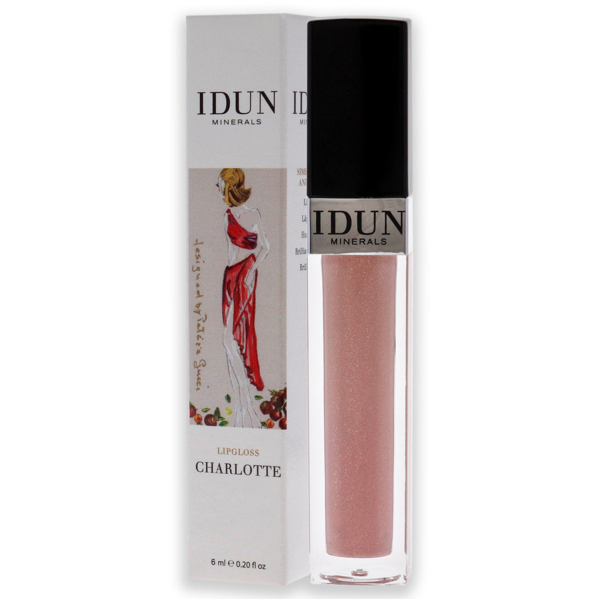 Hydrating Lip Gloss with Mineral, Nordic Cloudberry & Vitamin E - 0.2 oz