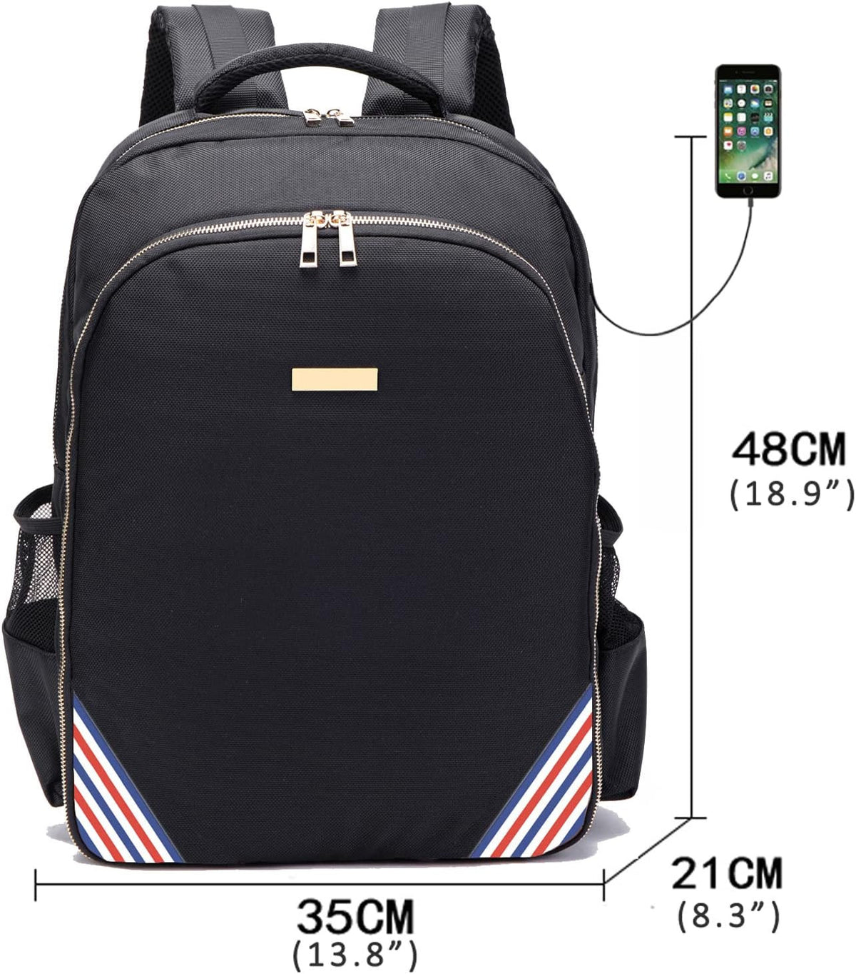 Barber Travel Backpack with USB Port for Clippers & Hairdressing Tools