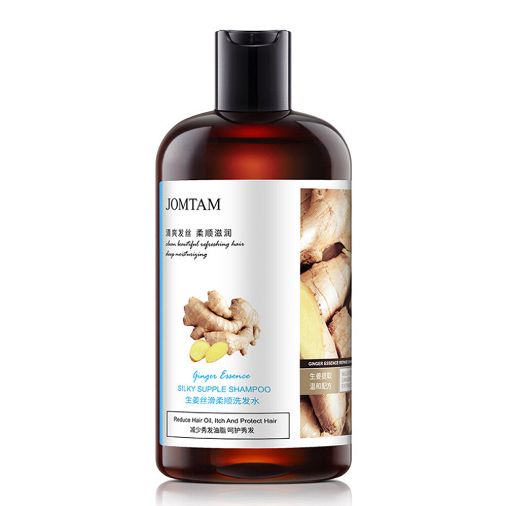 JOMTAM Silky Supple Shampoo Hair Oil Ginger Essence Natural Extract