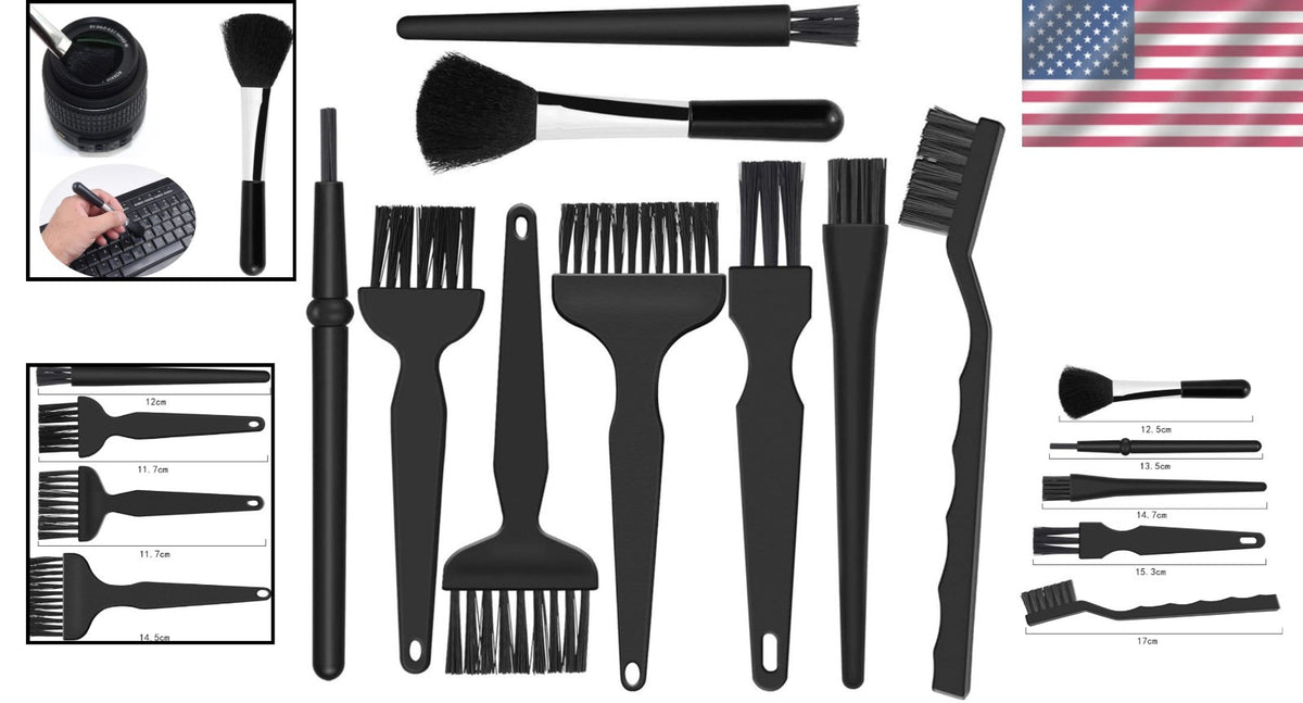 9-in-1 Electronic Cleaning Brush Set for Keyboard, Camera & Devices