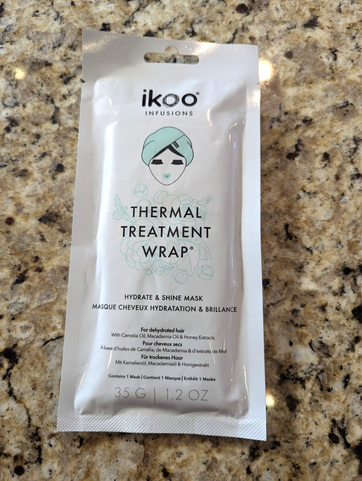 Ikoo Infusions Thermal Hair Treatment Mask Hydrate Shine 1.2oz