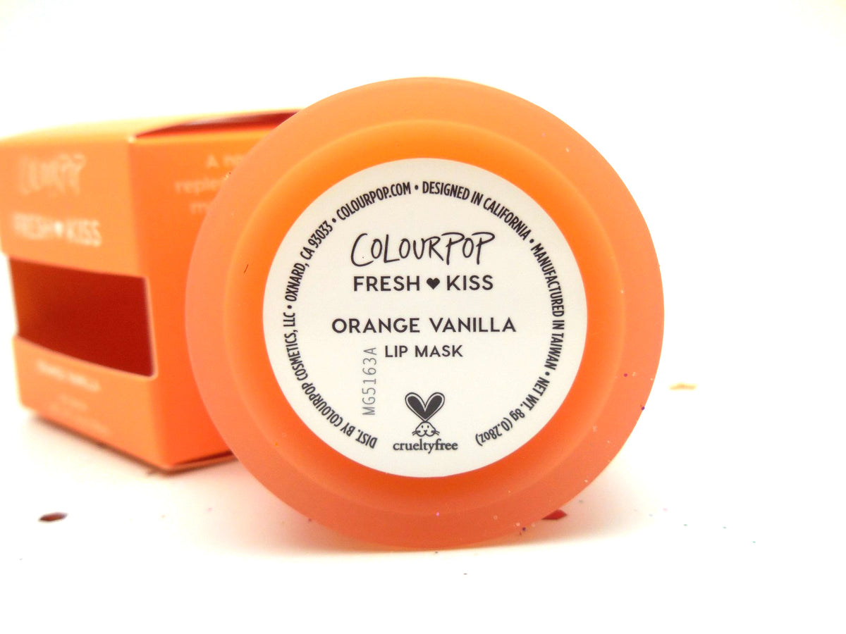 Colorful Orange Vanilla Lip Mask - Hydrating Lip Care 8g