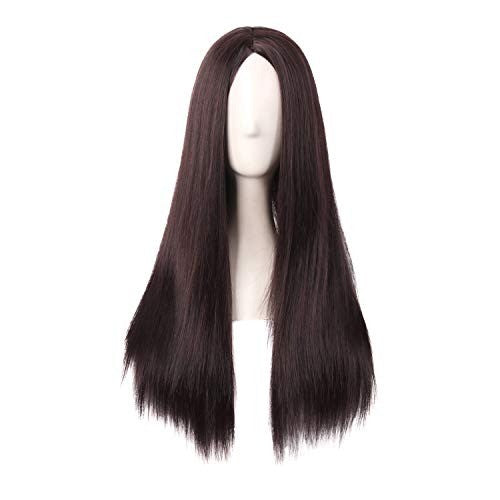 Long Straight Synthetic Wig - Heat Resistant & Elegant 28 Inch Style