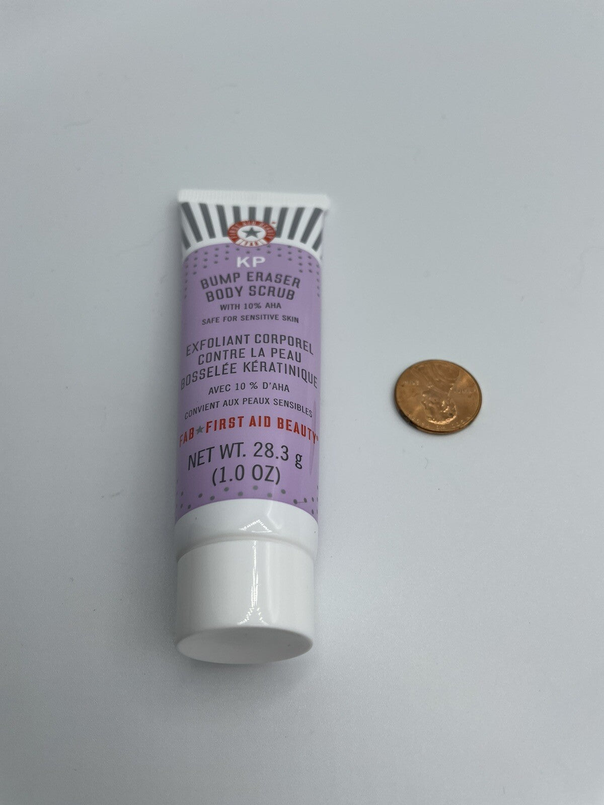 First Aid Beauty KP Bump Eraser Body Scrub 10% AHA 1oz Travel – Sealed