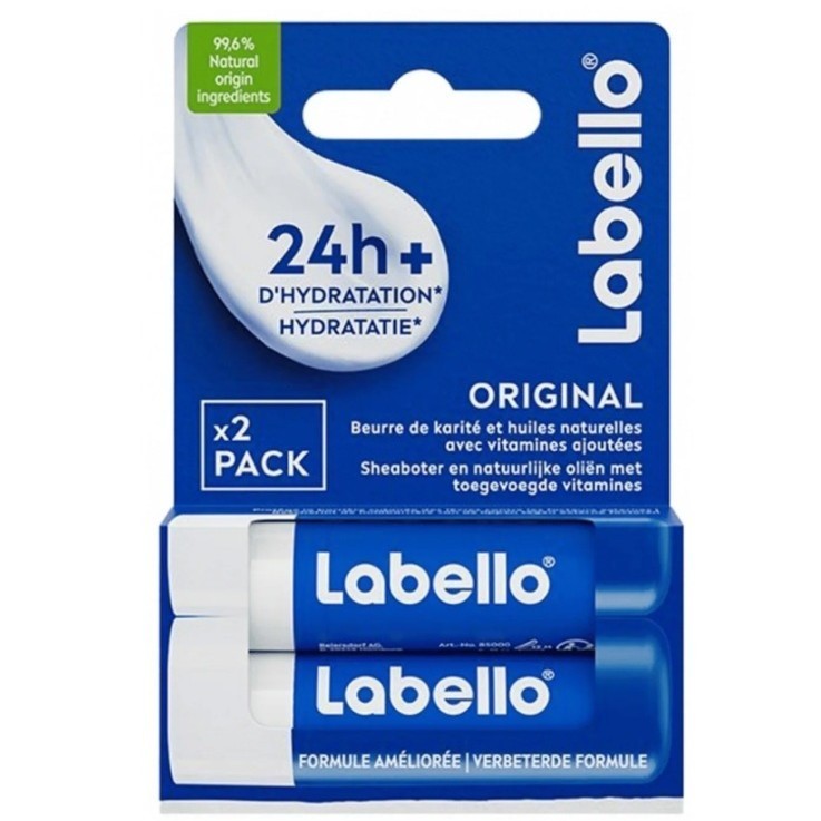 4 Pack Lip Balm Set - Long-Lasting Hydration with Shea Butter