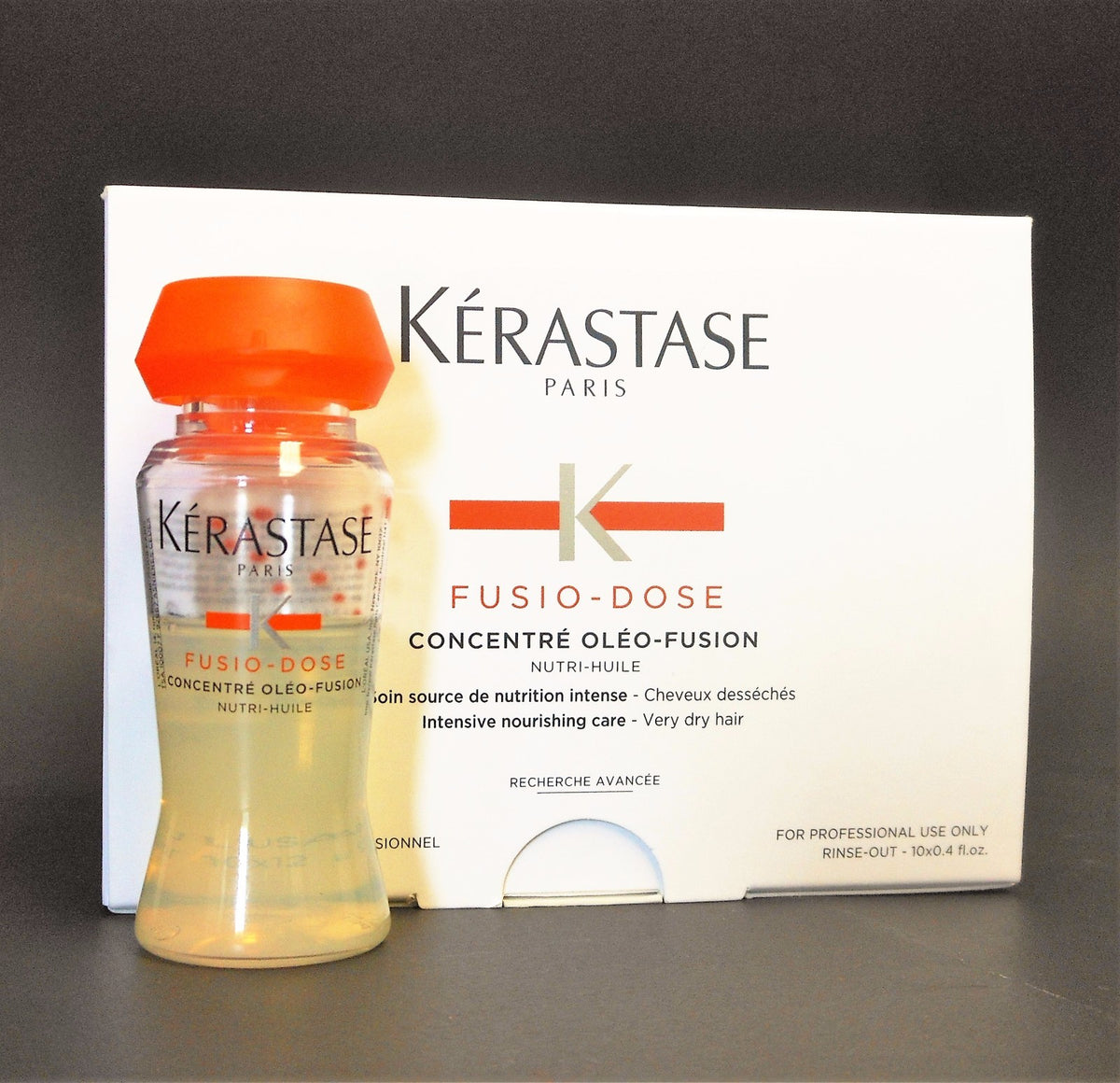 Kerastase Fusio Dose Oleo-Fusion Nourishing Hair Vials - 10x12ml, For Very Dry Hair