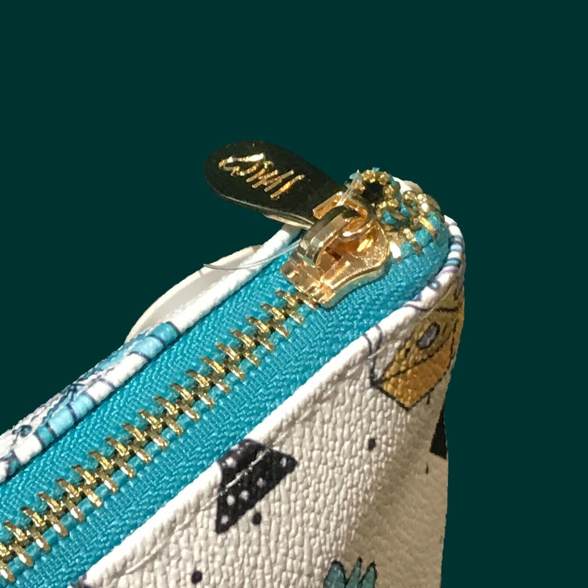 Travel Cosmetic Bag with Succulent and Geometric Designs - Multiple Sizes & Styles