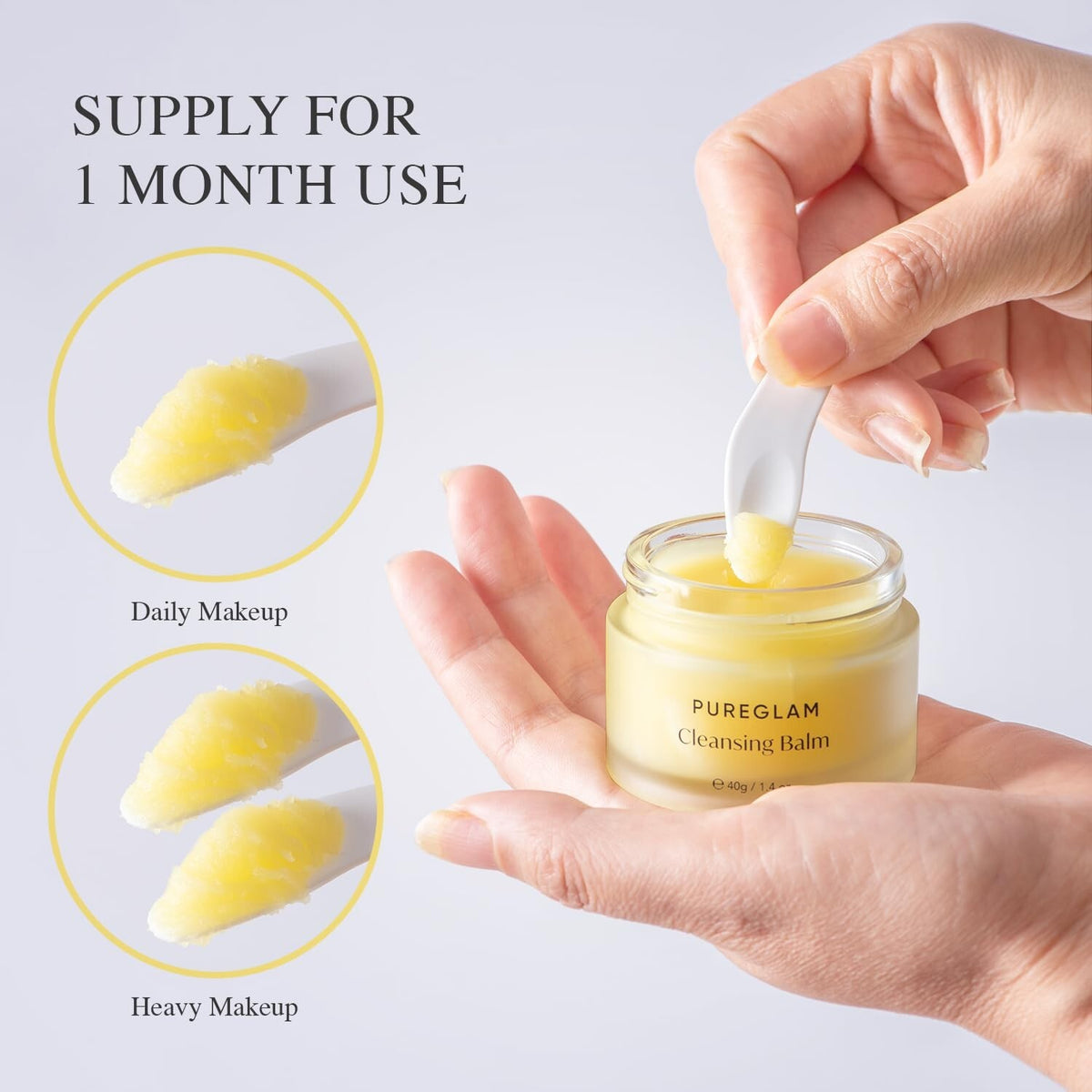 Makeup Remover Balm for Waterproof Face Makeup - Gentle & Deep Cleansing