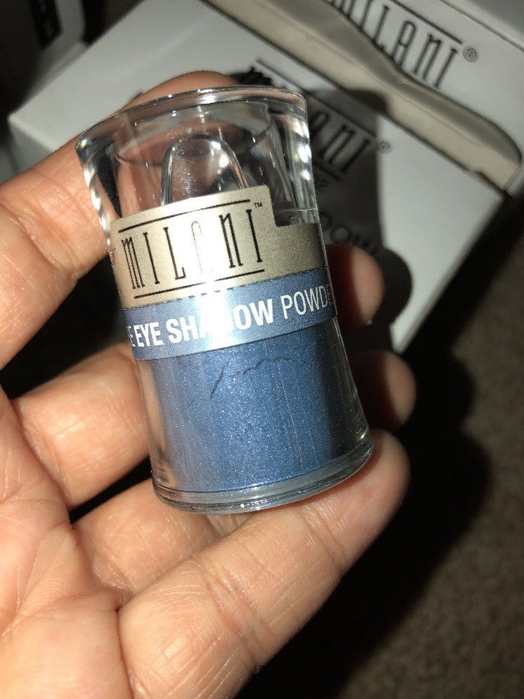 Loose Eyeshadow Shimmer Eye Pigment - Misty Blue 08, Pack of 3
