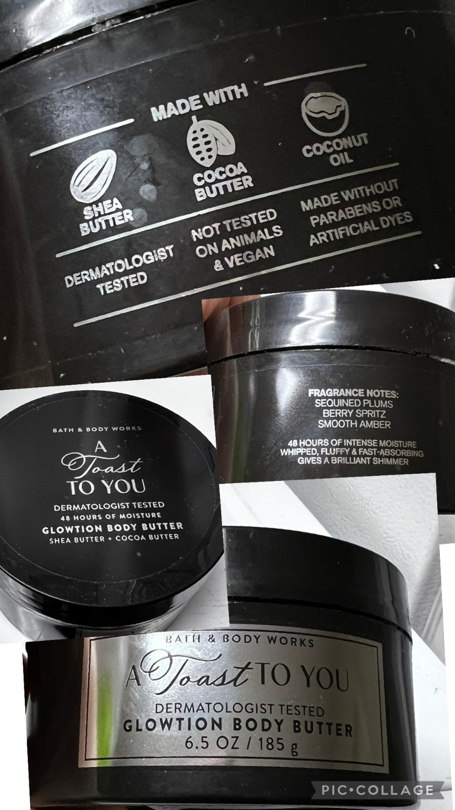Body Butter Cream Moisturizer - Multiple Scents, 6.5-8 oz