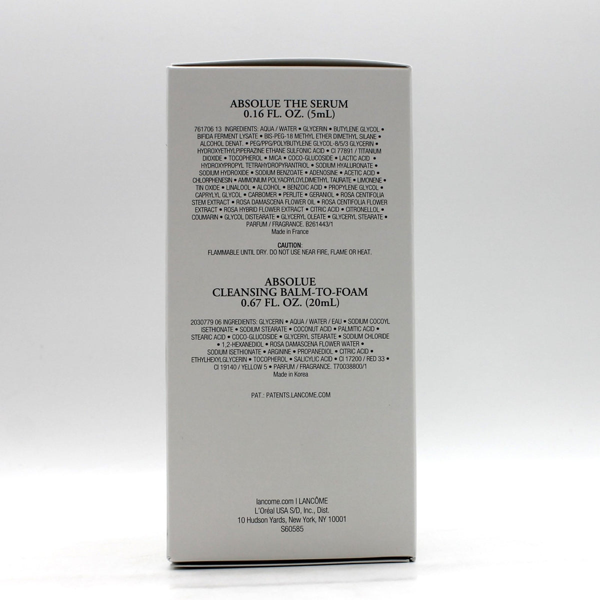 Lancôme Absolue Skin Care Gift Set with Serum, Eye Cream, Soft Cream & Balm