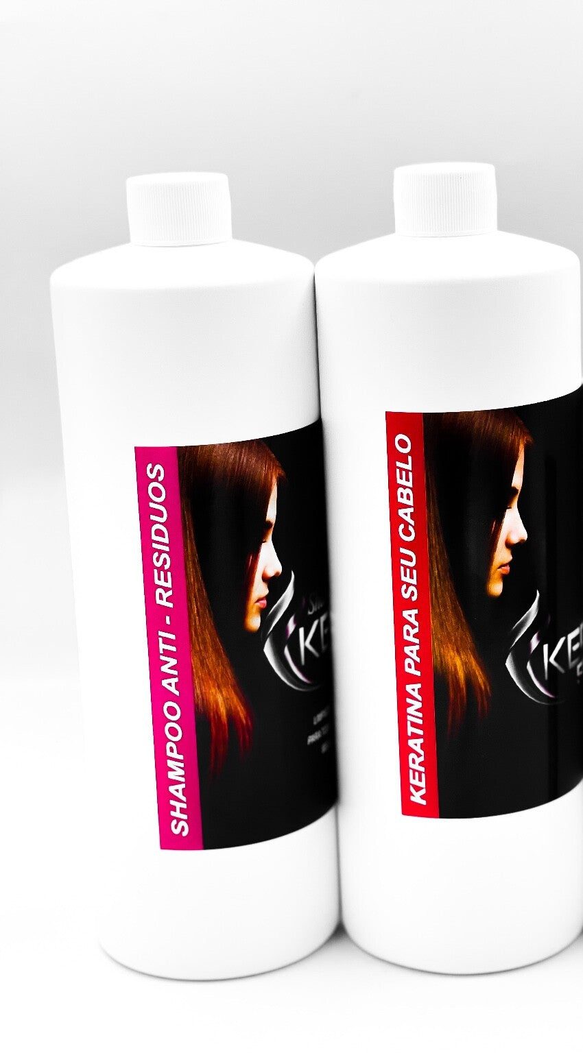 Professional Hair Treatment Kit 1L with Shampoo & Kerafruit Serum