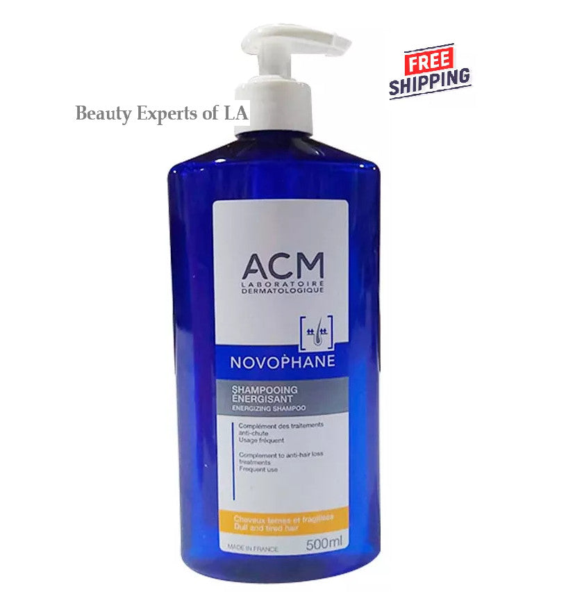 ACM Novophane Energizing Shampoo Anti Hair Loss 2x500ml