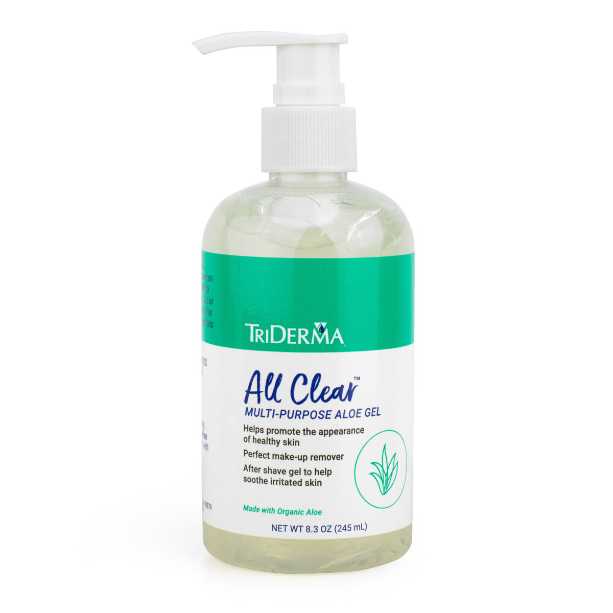 All Clear Multipurpose Aloe Gel for Face and Body – 8.3 oz
