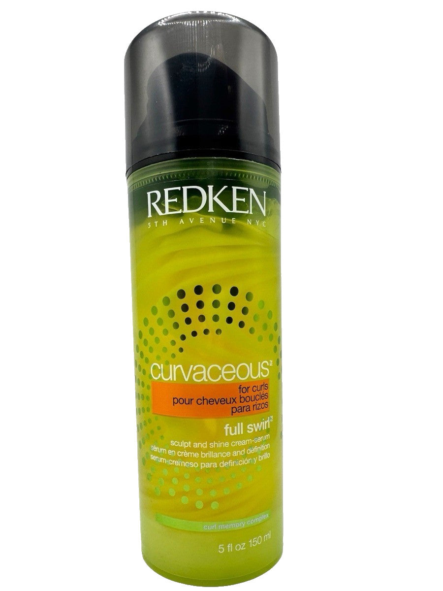 Redken Curl Enhancing Shine Serum for Curly Hair 5 oz - Frizz Control & Definition