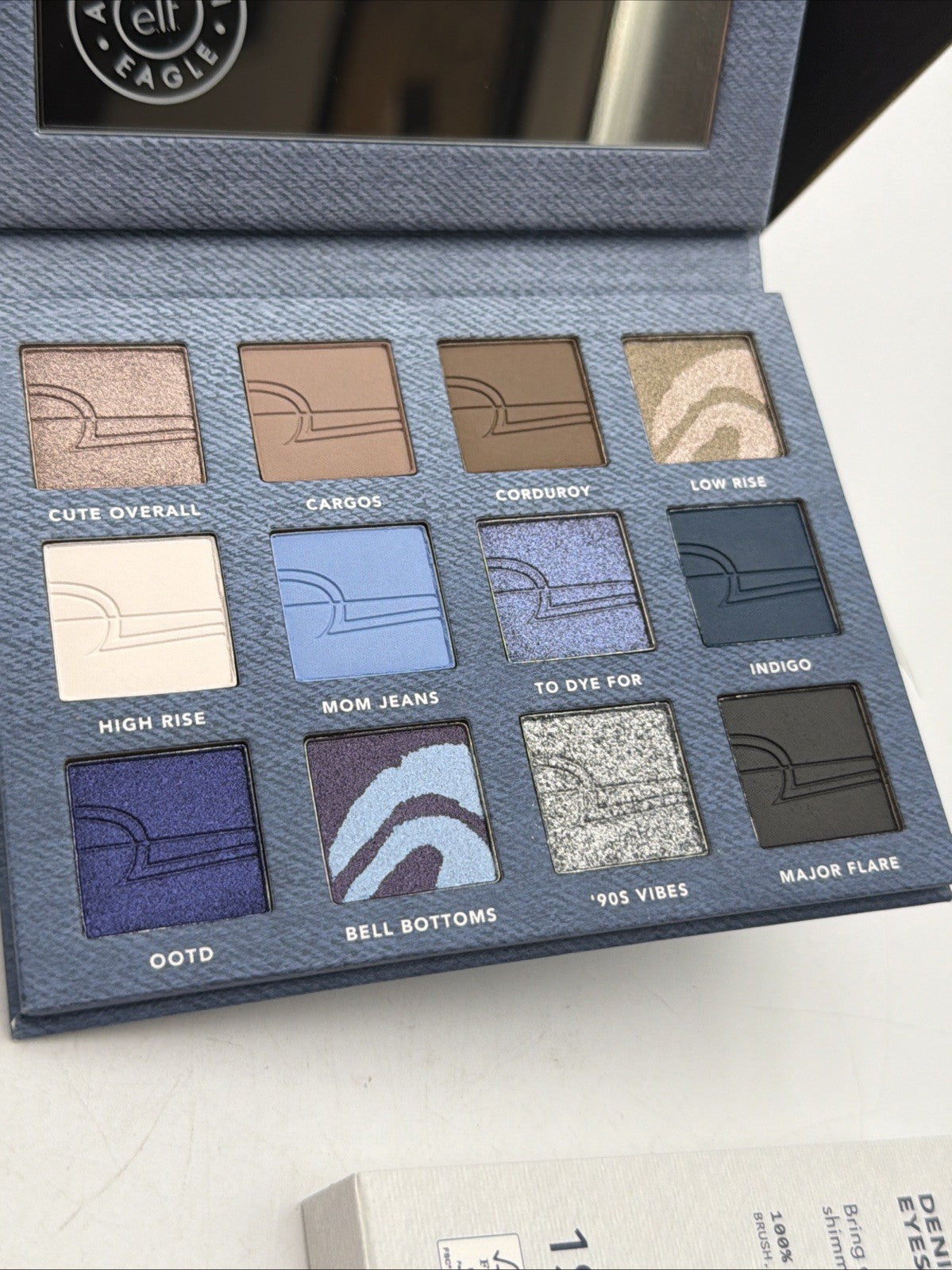 Eyeshadow Palette with 12 Shades - Denim Daze Makeup for Eye Looks