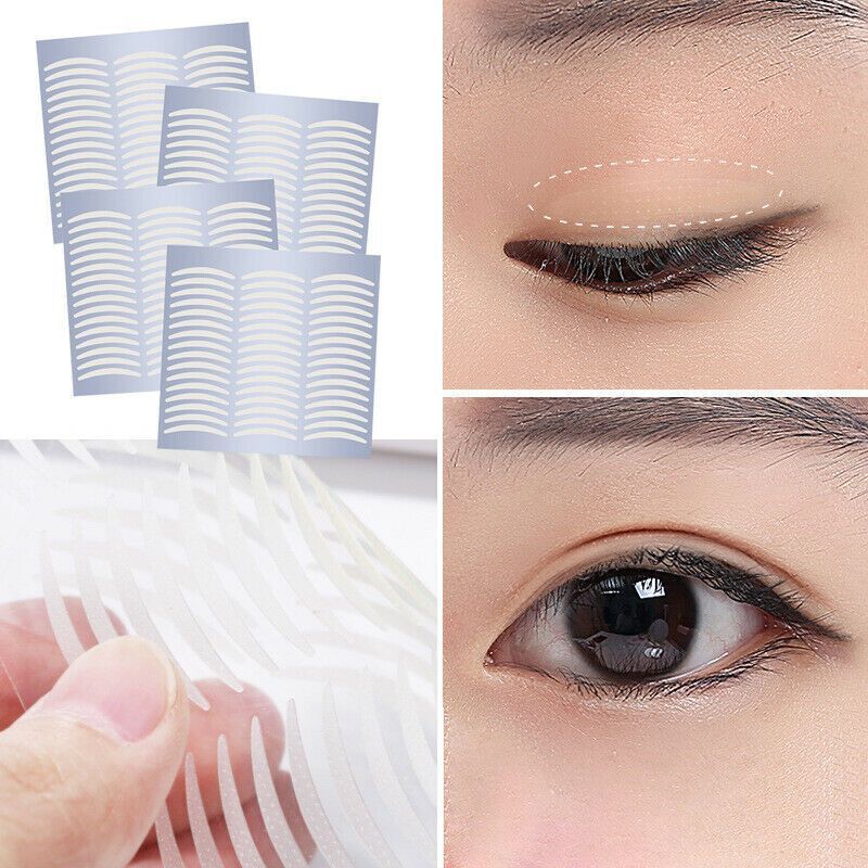 Invisible Double Eyelid Tape Strips - 500 Pcs, Waterproof & Breathable