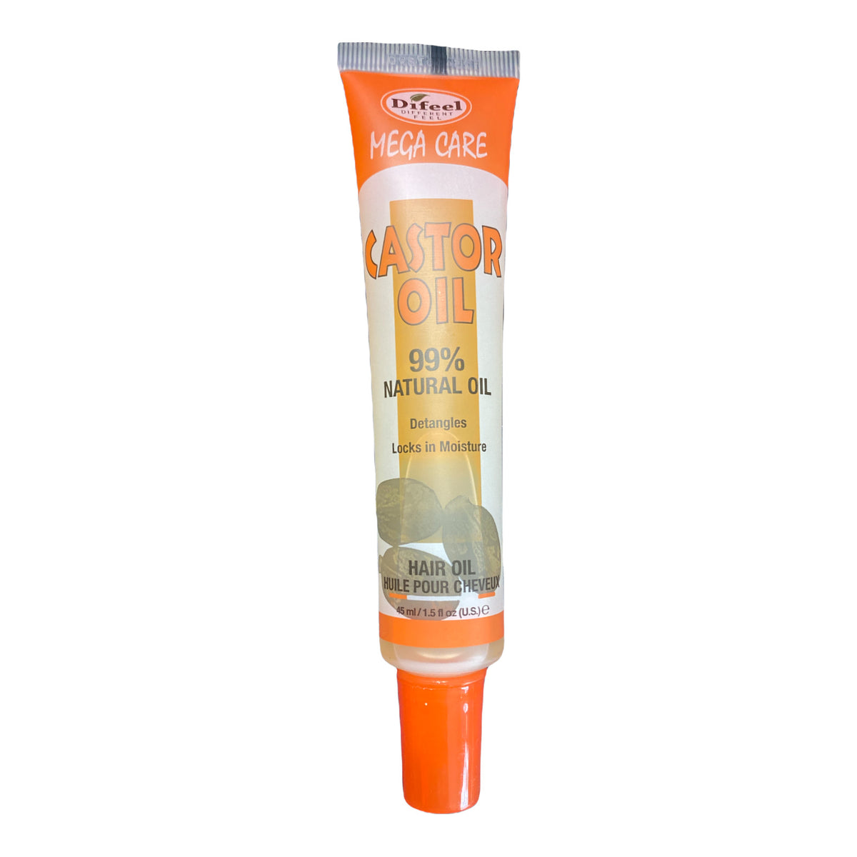 Castor Oil Hair Treatment - Sunflower Mega Care Tube 1.5oz Pack of 4