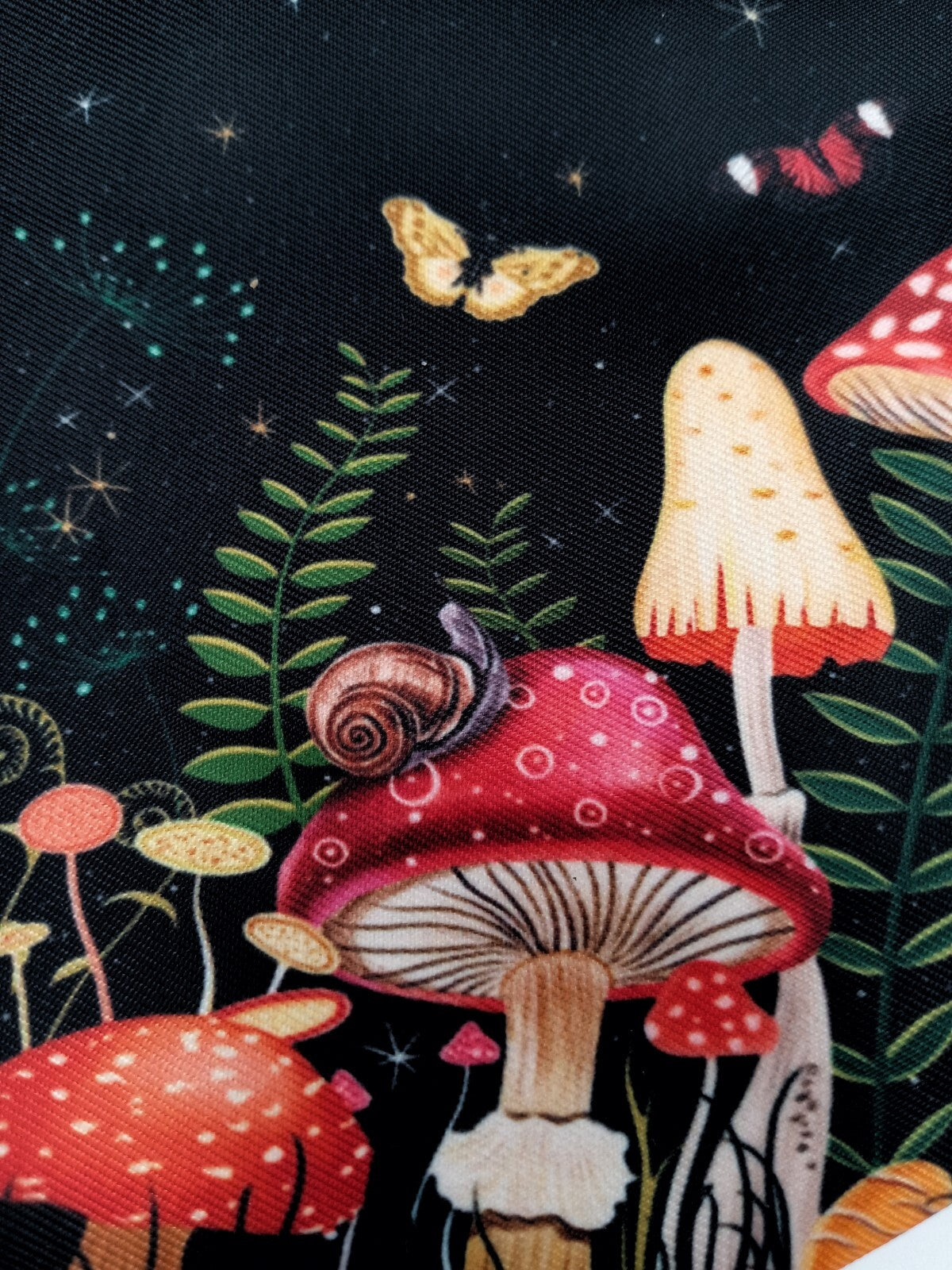 Mushroom Shaped Zippered Pouch – Stash Pencil Make Up Bag